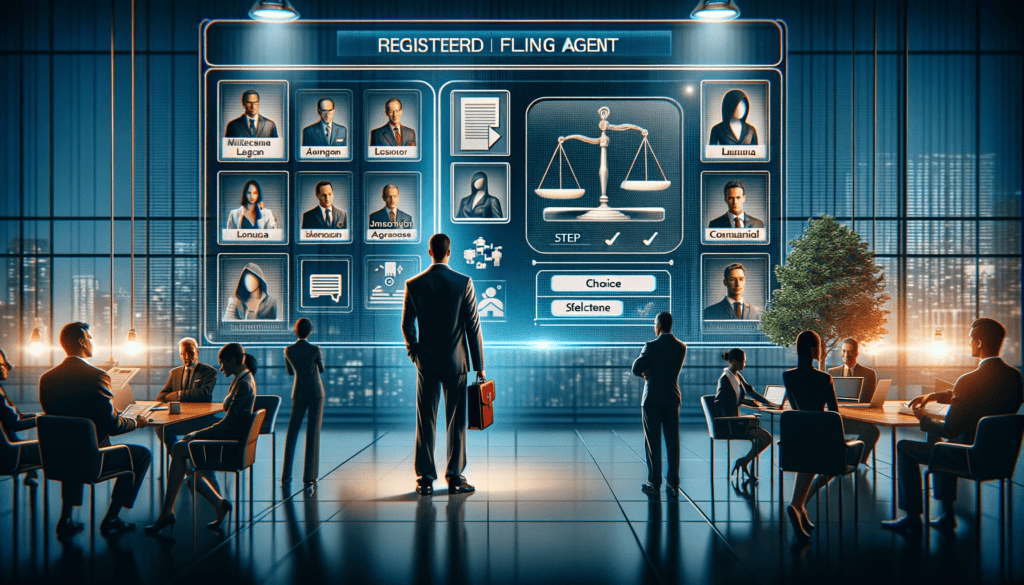 Step 3: Choose a Registered Filing Agent