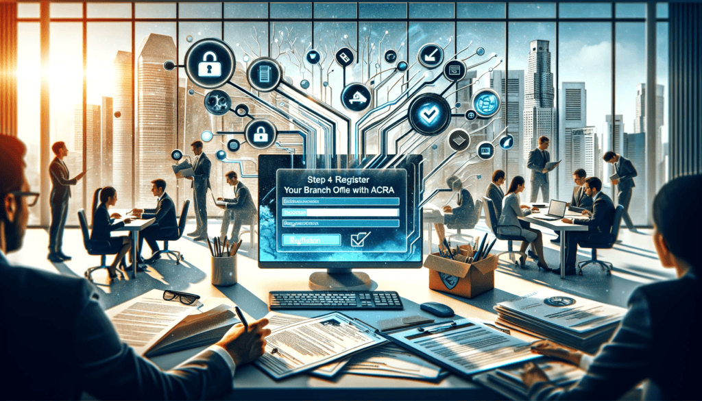 Step 4: Register Your Branch Office with ACRA