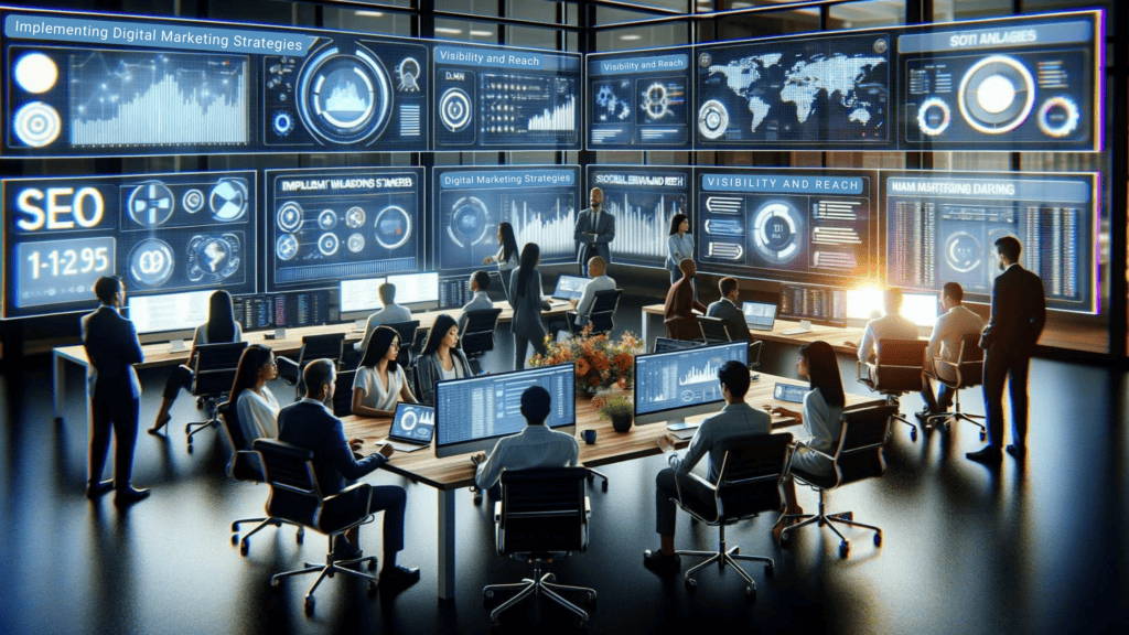 Implementing Digital Marketing Strategies for Maximum Visibility and Reach