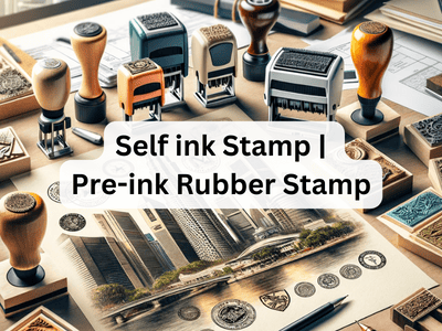 Self ink Stamp | Pre-ink Rubber Stamp