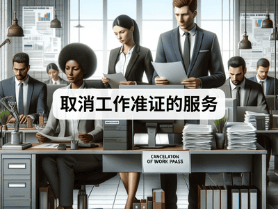 取消工作准证的服务