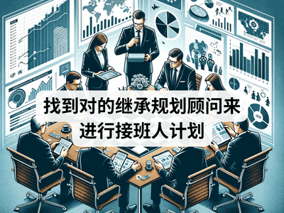 找到对的继承规划顾问来进行接班人计划