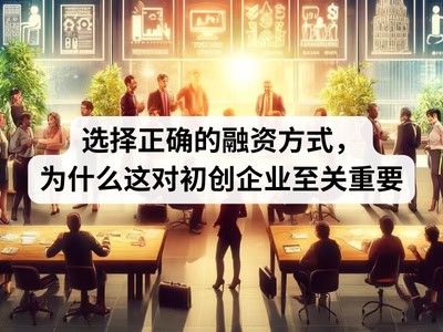 选择正确的融资方式，为什么这对初创企业至关重要
