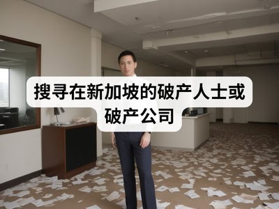 搜寻在新加坡的破产人士或破产公司