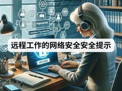 远程工作的网络安全安全提示