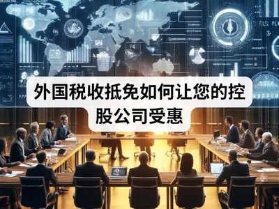 外国税收抵免如何让您的控股公司受惠