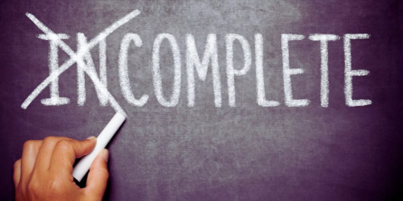 Incomplete or Inaccurate Application