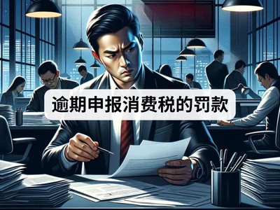 逾期申报消费税的罚款