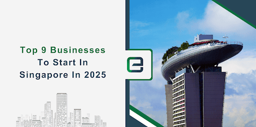 Singapore city skyline with modern office buildings in the background, representing business growth and opportunities for company incorporation in 2025