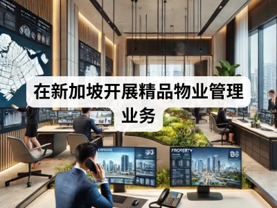在新加坡开展精品物业管理业务