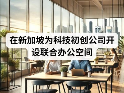 在新加坡为科技初创公司开设联合办公空间