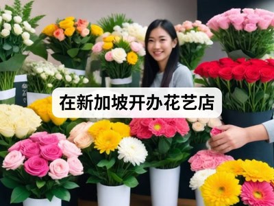 在新加坡开办花艺店