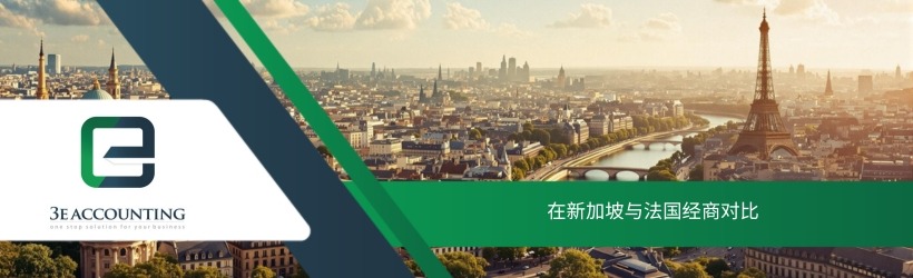 在新加坡与法国经商对比