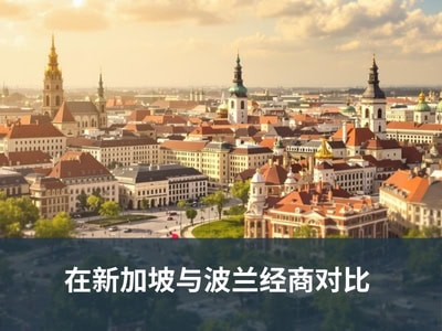 在新加坡与波兰经商对比