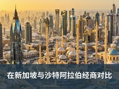 在新加坡与沙特阿拉伯经商对比