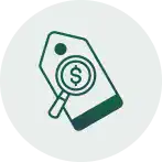 Transparent Pricing Icon