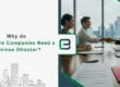 Business professionals shaking hands in a Singapore office with documents and passport on the table, alongside a banner reading 'Why do Singapore Companies Need a Nominee Director?