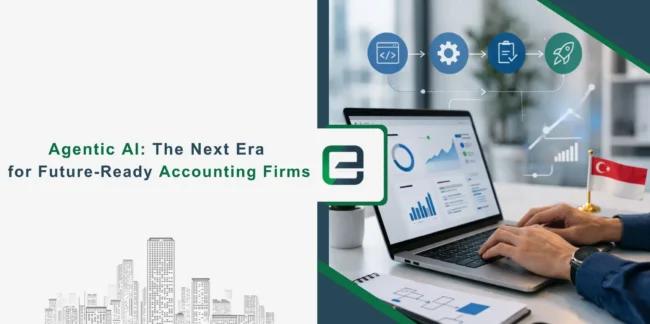 Agentic AI The Next Era for Future-Ready Accounting Firms How Agentic AI is Redefining the Modern Firm in Singapore Banner Image