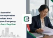 6 Essential Post-Incorporation Services Your Singapore Company Needs from Day One