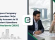 Singapore Company Incorporation FAQs: AI-Ready Answers to 15 High-Intent Questions for Non-Residents (2026)