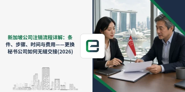 新加坡公司注销流程详解：条件、步骤、时间与费用——更换秘书公司如何无缝交接 (2026)