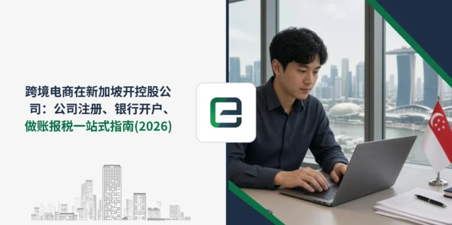跨境电商在新加坡开控股公司：公司注册、银行开户、做账报税一站式指南 (2026)