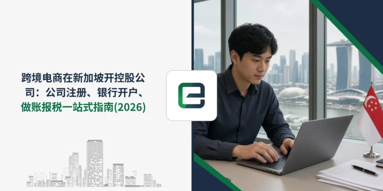 跨境电商在新加坡开控股公司：公司注册、银行开户、做账报税一站式指南 (2026)
