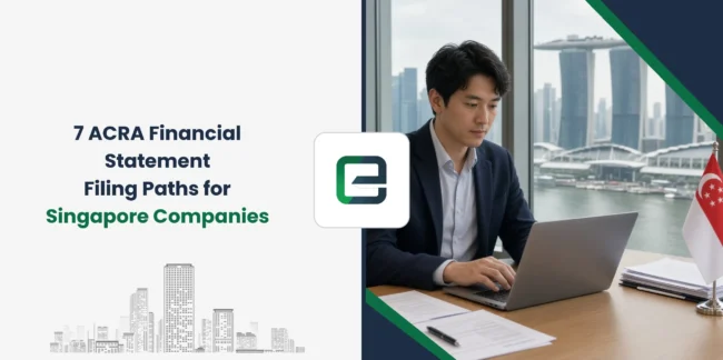 7 ACRA Financial Statement Filing Paths for Singapore Companies