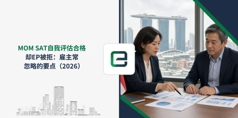 MOM SAT自我评估合格却EP被拒：雇主常忽略的要点（2026）