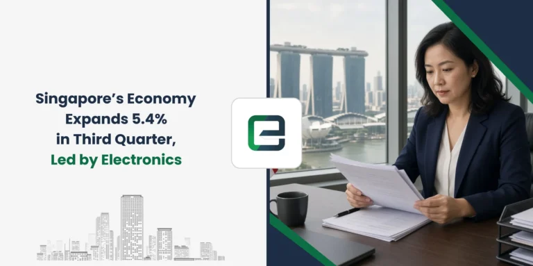 Singapore’s Economy Expands 5.4% in Third Quarter, Led by Electronics
